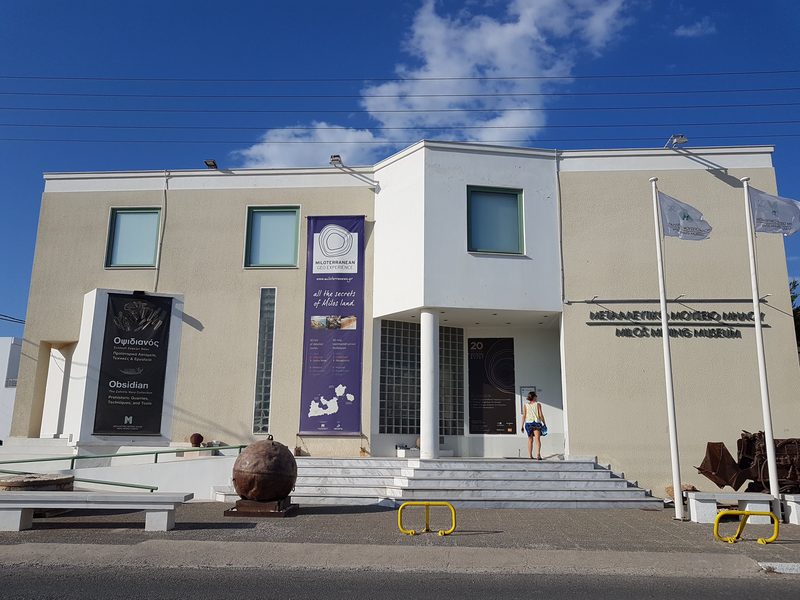 The Milos Mining Museum gives a great account of the mining history of the island