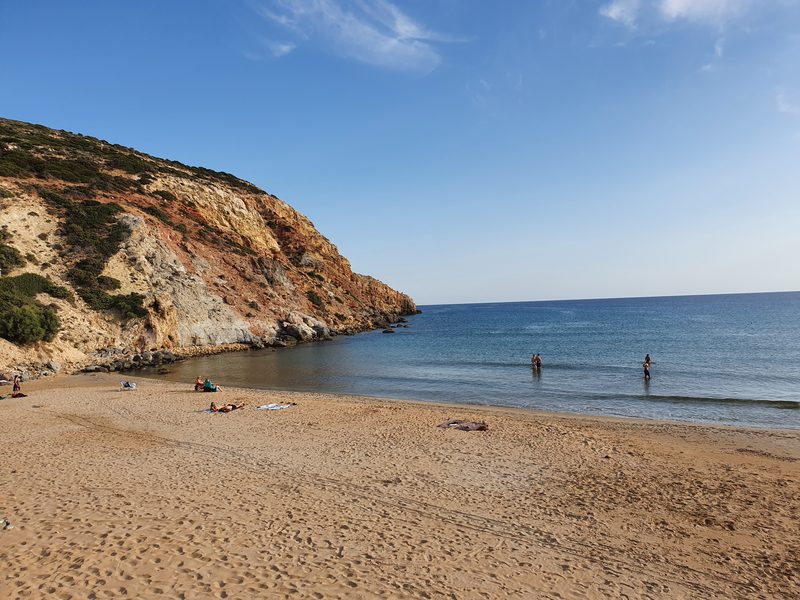Provatas beach in Milos